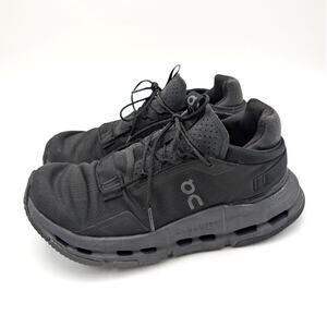 On Running Cloudnova 2 Running Sneakers Shoes Women's Black Size US10 EU42